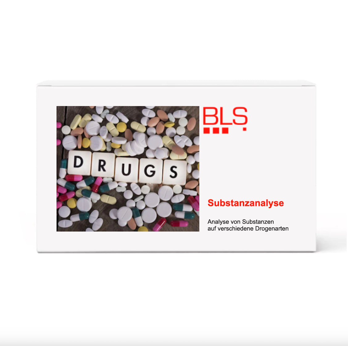 Substanzanalyse auf verschiedene Drogenarten