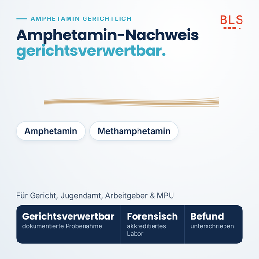 Amphetamin Haaranalyse gerichtsverwertbar – Amphetamin und Methamphetamin nachweisen