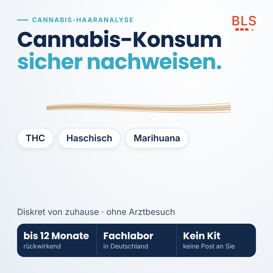 Cannabis Haaranalyse privat – THC-Konsum bis 12 Monate rückwirkend nachweisen