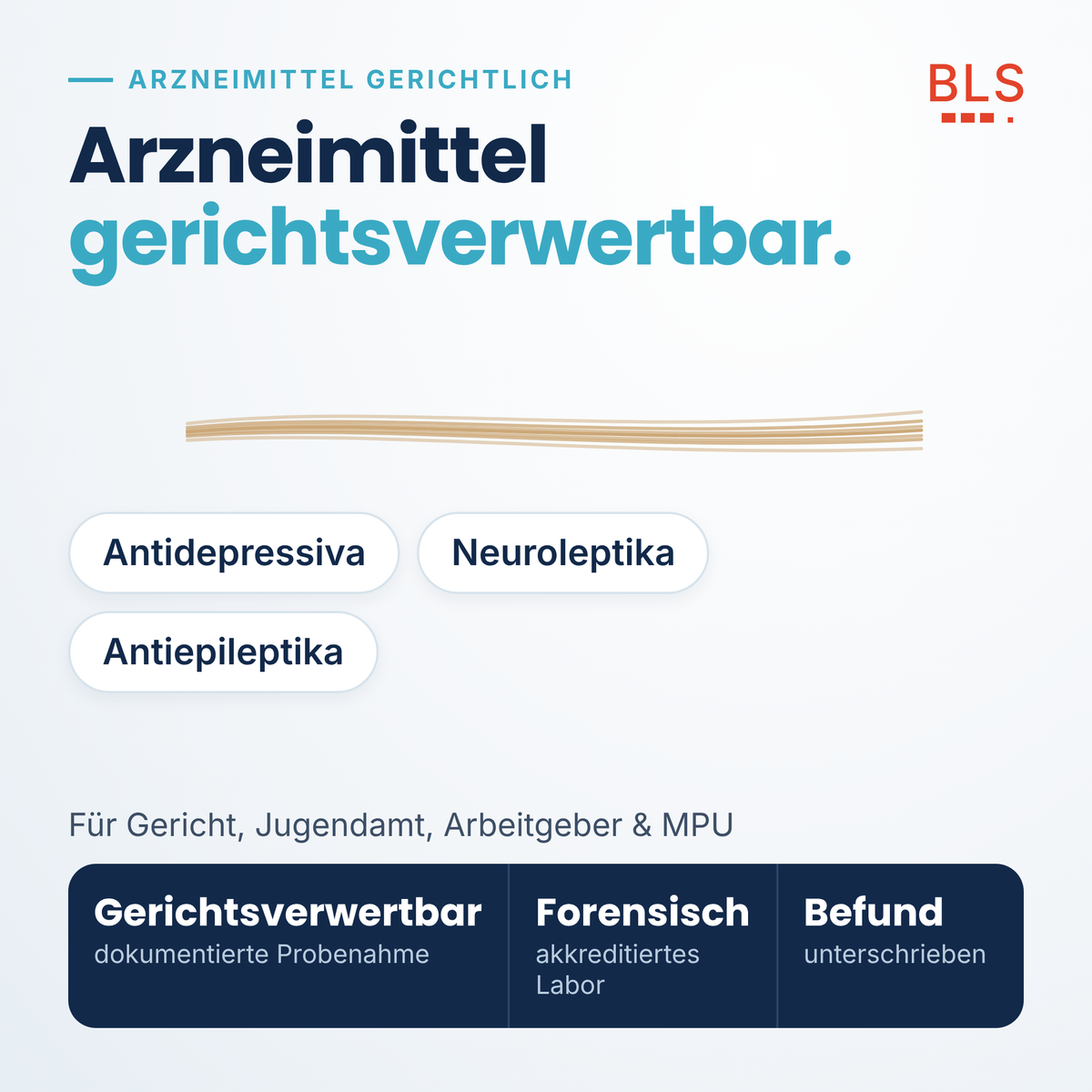 Arzneimittel Haaranalyse LC-MS/MS gerichtsverwertbar – Antidepressiva, Neuroleptika und Antiepileptika