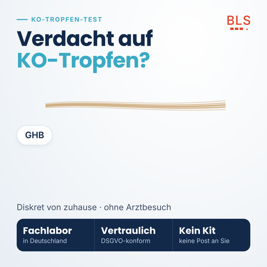 Haaranalyse KO-Tropfen – GHB im Haar nachweisen bei Verdacht auf KO-Tropfen