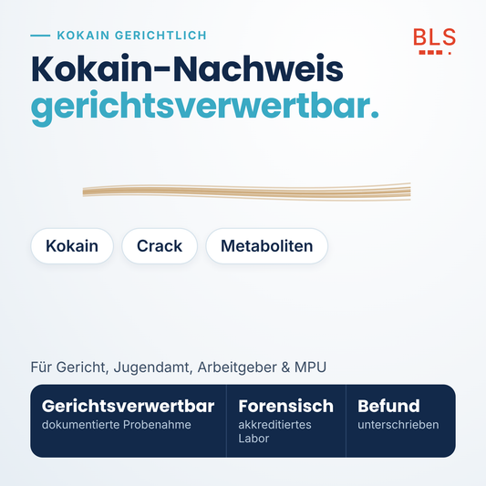 Kokain Haaranalyse gerichtsverwertbar – Kokainnachweis für Gericht, Jugendamt und MPU
