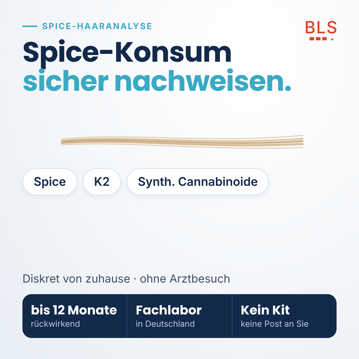 Spice Haaranalyse – synthetische Cannabinoide und K2 im Haar nachweisen