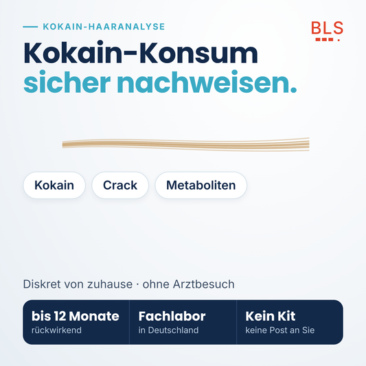 Kokain Haaranalyse privat – Nachweis bis 12 Monate rückwirkend