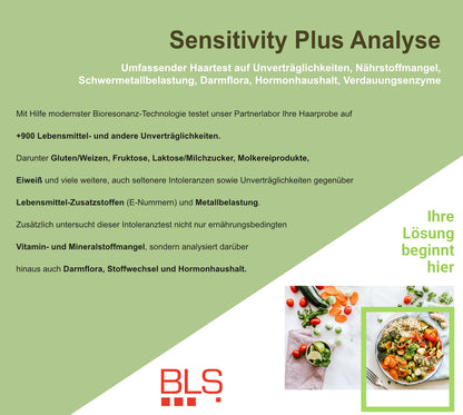 Haaranalyse Lebensmittelunverträglichkeiten / Schwermetalle