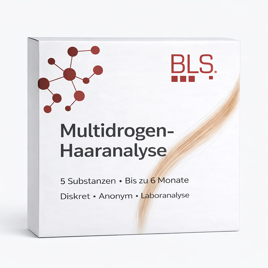 Multidrug Haaranalyse - 5 Drogen testen - Privates Screening