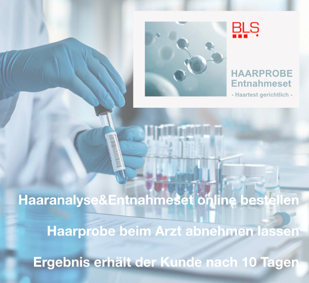 Kokain Haaranalyse Test - Gerichtsverwertbar