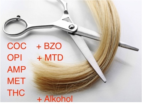 Haaranalyse Multidrug & Alkohol (EtG) / gerichtlich verwertbar
