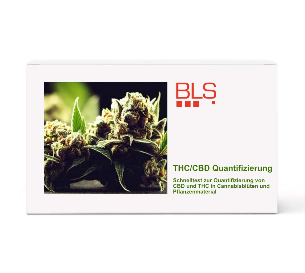 THC CBD Quantifizierung Test